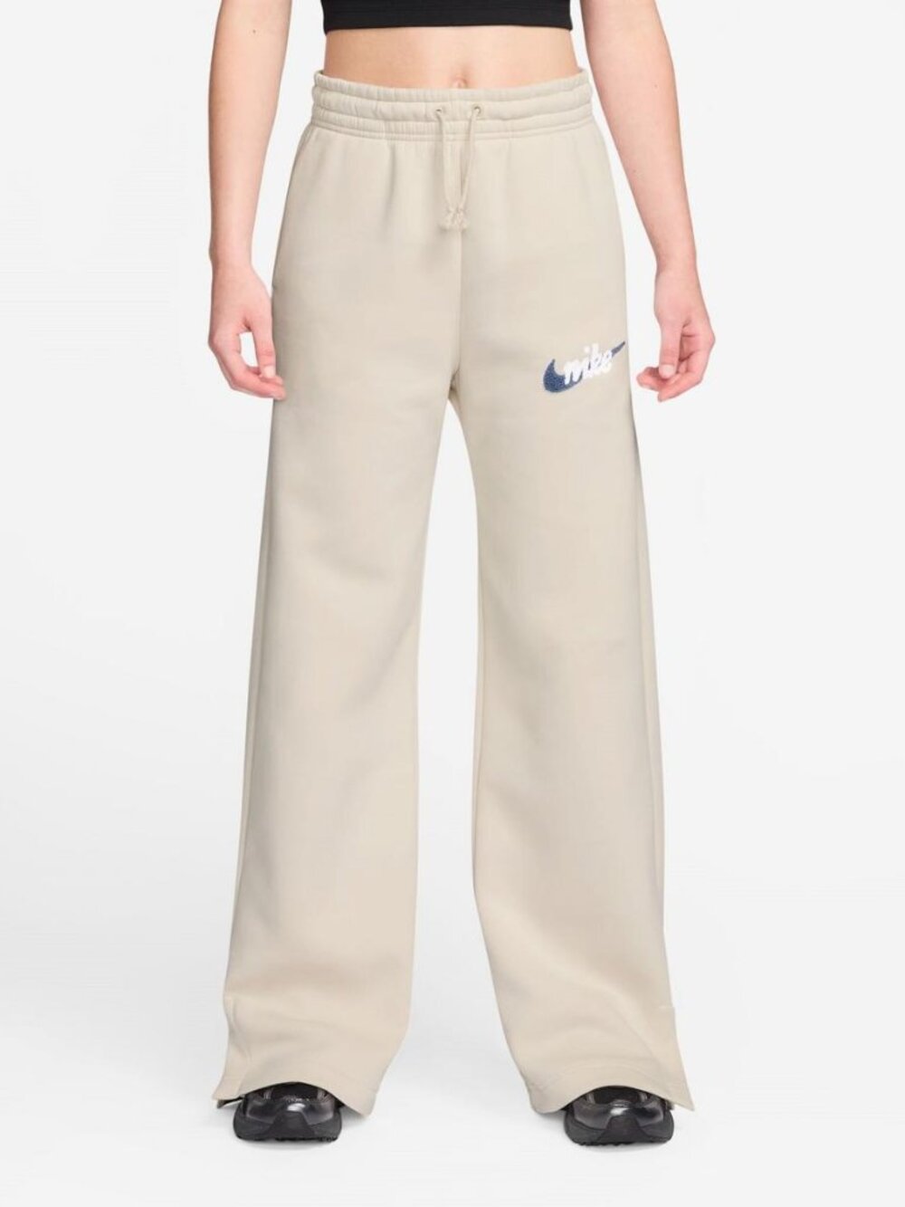 Women's Open Hem Fleece Jogging Bottoms
